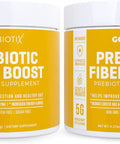 GoBiotix Prebiotic Fiber Boost Powder 2 Pack Support a Healthy Gut Digestive Regularity Ease Gas Complement for Every Probiotics Supplement GlutenFree SugarFree Keto Vegan 378g