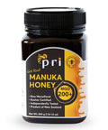P.R.I Manuka Honey MGO 200+, Monofloral Raw New Zealand Honey, CoolÃ¢â‚¬â€˜Processed & 100% Traceable (250g/8.8oz)