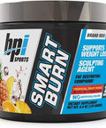 BPI Sports Smart burn Weight Loss, Burn Fat, Energy Carnitine, Cla, Green Tea, Caffeine, Theobromine, Dynamine for Men & Women No Artificial Colors Fruit Punch 25 Servings 4.4 oz