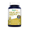 NusaPure Folic 1000mcg 200 Veggie Caps (Non-GMO, Vegetarian & )