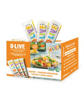O-Live & Co. Premium 100% Extra Virgin Olive Oil - Kosher - Non GMO (50 Count (10ml Each), Organic)