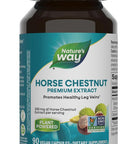 Nature's Way Standardized Horse Chestnut Premium Extract 250 mg per serving 90 Vegan Capsules