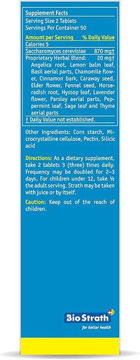 Nature's Answer Bio-strath Tablets 100 ct