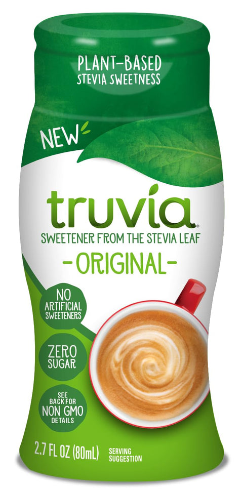Truvia ZeroCalorie Liquid Sweetener from the Stevia Leaf 2.7 Fl Oz bottle Original flavor (Pack of 1)