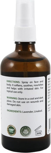 Heiltropfen Lavender Hydrosol - Hydrolat 3.4 fl. oz. - 100 ml | 100% Natural Ingredients Hydrolate | Gentle Hydration & Powerful Relaxation |