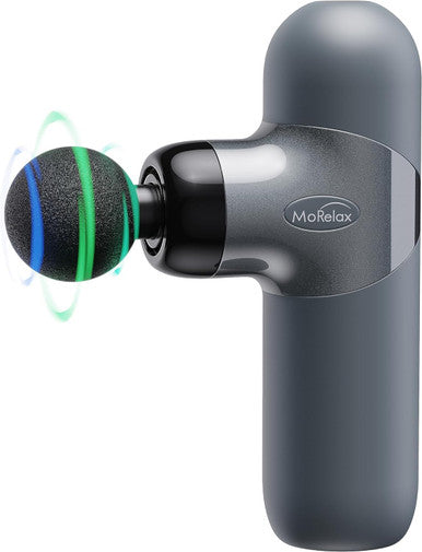 Mini Massage Gun Deep Tissue,Portable Percussion Muscle Massager For Whole Body Back Pain Relief,Electric Handheld Sport Massager With 6 Massage Heads 4 Speed,Best For Him/Her/Father/Mother