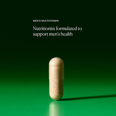 The Nue Co. Men'S Multivitamin Supplement, Supports Energy, Immunity, Focus, Vegan, Gluten Free, 30 Capsules