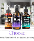 Vitamin D3 And K2 Liquid Drops Support Stronger Bones Healthy Heart Immune System 5000 Iu D3 And 400Mcg K2 Omega 3 Oil Allnatural Nongmo Vegan Strawberry Flavor