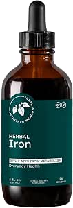 Mountain Meadow Herbs Herbal Iron 4 oz Gentle Herbs to Support and Regulate Iron Metabolism and Absorption