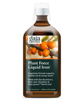 Gaia Herbs PlantForce Liquid Iron Supplement, 16 Ounce - Supports Healthy Iron and Energy Levels, Great-Tasting Vegetarian Herbal Formula