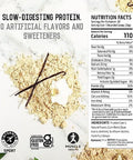 Ascent Casein Protein Powder Vanilla Bean 2 Lb & Plant Protein Powder Chocolate 18 Servings