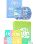 I Dew Care Hydrogel Eye Patch - Starlit Kitten, 5 Ea + Sheet Mask Pack - Let S Get Sheet Faced, 14 Count Bundle