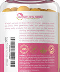 Carlyle Prenatal Gummies for Women | with DHA & Folic Acid | 60 Count | Fruit Flavor | Non-GMO Gluten Supplement | for Her