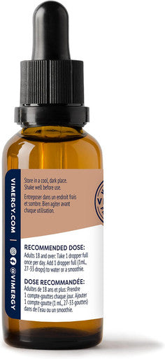 Vimergy USDA Organic Atlantic Dulse Extract, 55 Servings Raw Liquid Seaweed Dulse Supplement Drops - Alcohol-Free, Vegan & Paleo Friendly (55 ml)