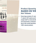 Collagen Peptides & Beyond Greens | Hair, Skin, Nail, and Joint Support + Immune Boost, Detox, & Energy