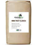Morning Pep Monk Fruit Sweetener, Classic | White Sugar Substitute, Keto Diet Friendly, 1:1 Sugar Replacement, For Baking, Coffee, Tea, Zero Calorie Non Gmo Project Verified, OU Kosher, White - 2.5 lb