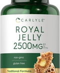 Carlyle Royal Jelly Capsule | 2500Mg | 120 Count | Non-Gmo And Gluten Free Formula | Traditional Supplement
