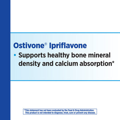 Nature's Way Ostivone Ipriflavone Supports Bone Health Vegetarian 90 Capsules