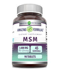 Amazing Formulas Msm (Methylsulfonylmethane)| 3000 Mg Per Serving | 90 Tablets