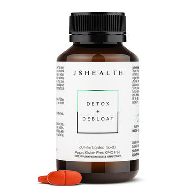 JSHealth Vitamins Bloating Bundle - Includes Detox + Debloat Liver Health Formula & Metabolism+ Natural Energy Support