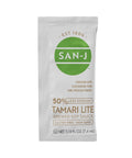 San-J - Organic Gluten Free Tamari Soy Sauce - Made with 100% Whole Soy - Specially Brewed - 1/4 oz. Individual Portioned Packets - 50 Pack
