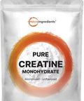 Micro Ingredients Creatine Monohydrate Powder 500 Grams (1.1 Lb) 5000mg Per Serv Micronized Creatine Powder Unflavored Pure No Filler Keto & Vegan Easy Dissolve Pre Workout Creatine for Women and Men