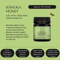 BeeNZ Raw KÃƒâ€žÃ‚Ânuka Honey ÃƒÂ¢Ã¢â€šÂ¬Ã¢â‚¬Å“ Pure New Zealand Monofloral KÃƒâ€žÃ‚Ânuka Honey, Natural Sweetener & Superfood for Wellness, Skin Care, and Gourmet Food Pairing - No Sugar Added, Pantry Staple, Hive-to-Jar Traceable (17.6 oz)