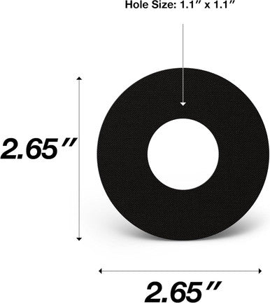 Simpatch Adhesive Patch - Pack of 30 - Multiple Colors Available (Black)