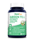 NusaPure Extra Strength Green Tea 20:1 Extract, 24000 mg , 180 Vegan Capsules, 50% EGCG, 98% Polyphenols and 80% Catechins, Potent 20x Extract