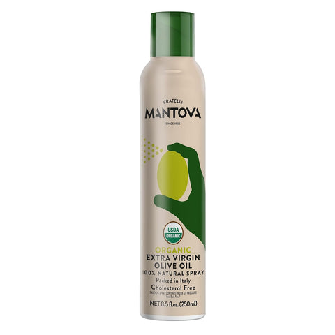 Mantova Coconut Oil Spray, 100% Pure Cooking Oil, Ideal for Healthy Keto Snacks, Baking, Grilling, and Seasoning - Versatile Dispenser for Spray, Drip, or Stream with No Waste, 5 oz