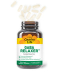 Country Life Gaba Relaxer 90 Tablets Certified Gluten Free Certified Vegan