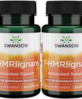 Swanson 7-Hmrlignans from Norwegian Spruce Tree 40 Milligrams 60 Capsules (2 Pack)
