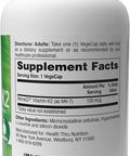 Health Thru Nutrition Vitamin K2 100mcg as MenaQ7Ãƒâ€šÃ‚Â® 100 Vegecaps