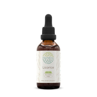 Licorice B60 Alcohol-Free Herbal Extract Tincture, (Kan Tsau, Glycyrrhiza Glabra) (2 Fl Oz)