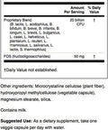 Swanson Probiotic for Digestive Health GI Tract Immune Support Travelers Support 20 Billion CFU with Prebiotic FOS 60 Veggie Capsules