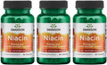 Swanson Sustained Release Niacin 500 Milligrams 90 Tabs (3 Pack)