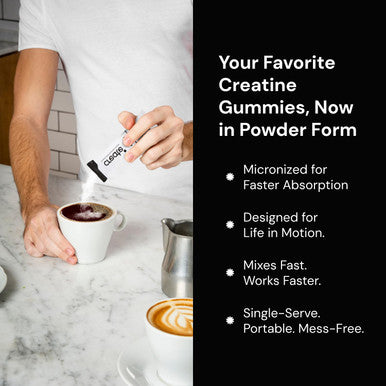 Create Single Serve Creatine Monohydrate Powder 5g Creapure Creatine | Redefining Strength Energy & Recovery | Sugar-Free Vegan Non-GMO | Unflavored Lightly Sweetened 0 Calories | 30 Packets