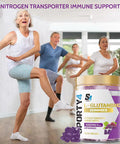 Sporty4 L Glutamine 5000mg No creatine Gummies