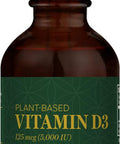Global Healing Usda Organic Vitamin D3 5000Iu Liquid Supplement Drops For Women & Men- Non-Gmo Helps Support Bones And Immune System. Vegan-Friendly Formula Delivers Active Form Of Vitamin D(2 Fl Oz)