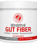 Silver Fern Sensitive Gut Fiber Supplement - Each Tub = 30 Scoops = 30 Day Supply - 6 Grams Of Dietary Fiber Per Serving - With Galactomannan Guar Fiber, Baobab Fruit Powder, Acacia Fiber