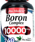 Fito Medic'S Lab Boron 10 Mg 240 Servings Boron Supplement For Men Boron Supplement For Women Boron Supplement Ultra High Absorption, S.