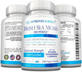 Approved Science Wildcrafted Irish Sea Moss Bladderwrack Burdock Immune Heart Thyroid Gut Health Antiaging Support 180 Capsules