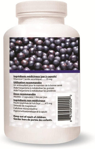 Brazil Acai MAX 500mg 200 Vcaps