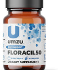 UMZU Floracil50 Daily Probiotic Supplement Contains 8 Gut Healthy Bacteria Strains 1 Month Supply