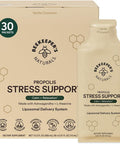 Ashwagandha Liposomal Stress Support By Beekeeper'S Naturals, 600Mg With Propolis, L-Theanine, Anti-Stress Support For Calm & Relaxation, 10Ct