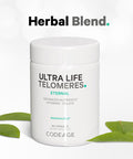 Codeage Ultra Life Telomeres Supplement - 5 MTHF Folate Vitamin B9 Vitamin B12 Methylcobalamin Vitamin D3 L-Theanine Ashwagandha - 3-Month Supply - DNA Methylation Cycle - Non-GMO - 90 Capsules