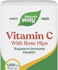 NatureS Way Vitamin C500 With Rose Hips 1000 Mg Per Serving 100 Capsules