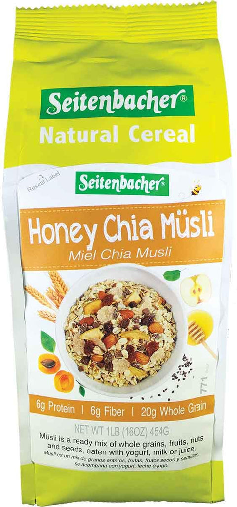 Seitenbacher, Muesli No 23 Choco Coco Organic, 16 Ounce