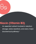 Allergy Researcg Group Niacin Supplement - Vitamin B3 For Men & Women, Niacin With Flush, Nicotinic Acid, Nad, 250Mg Vegetarian Capsules - 90 Count