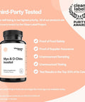 MyoInositol DChiro Inositol Blend 30Day Supply Most Beneficial 401 Ratio Hormonal Balance Healthy Ovarian Function Support for Women Vitamin B8 120 Capsules
